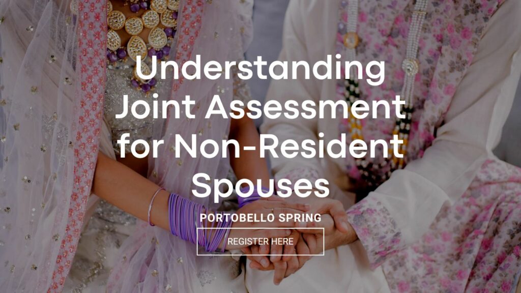 Gain insights into joint tax assessment for non-resident spouses in Ireland with Portobello Spring. Expert guidance on navigating tax benefits and obligations. #JointAssessment #NonResidentSpouse #TaxPlanning